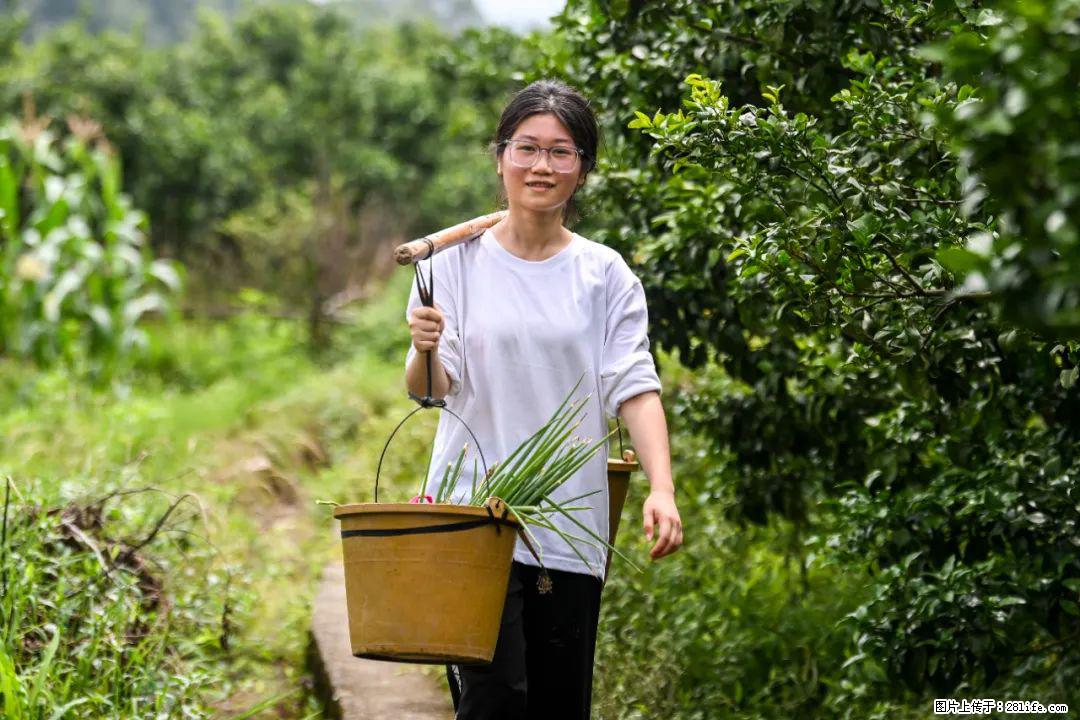 全网追的“扁担女孩”,找了一份暑假工,时薪12元 - 四平生活资讯 - 四平28生活网 sp.28life.com
